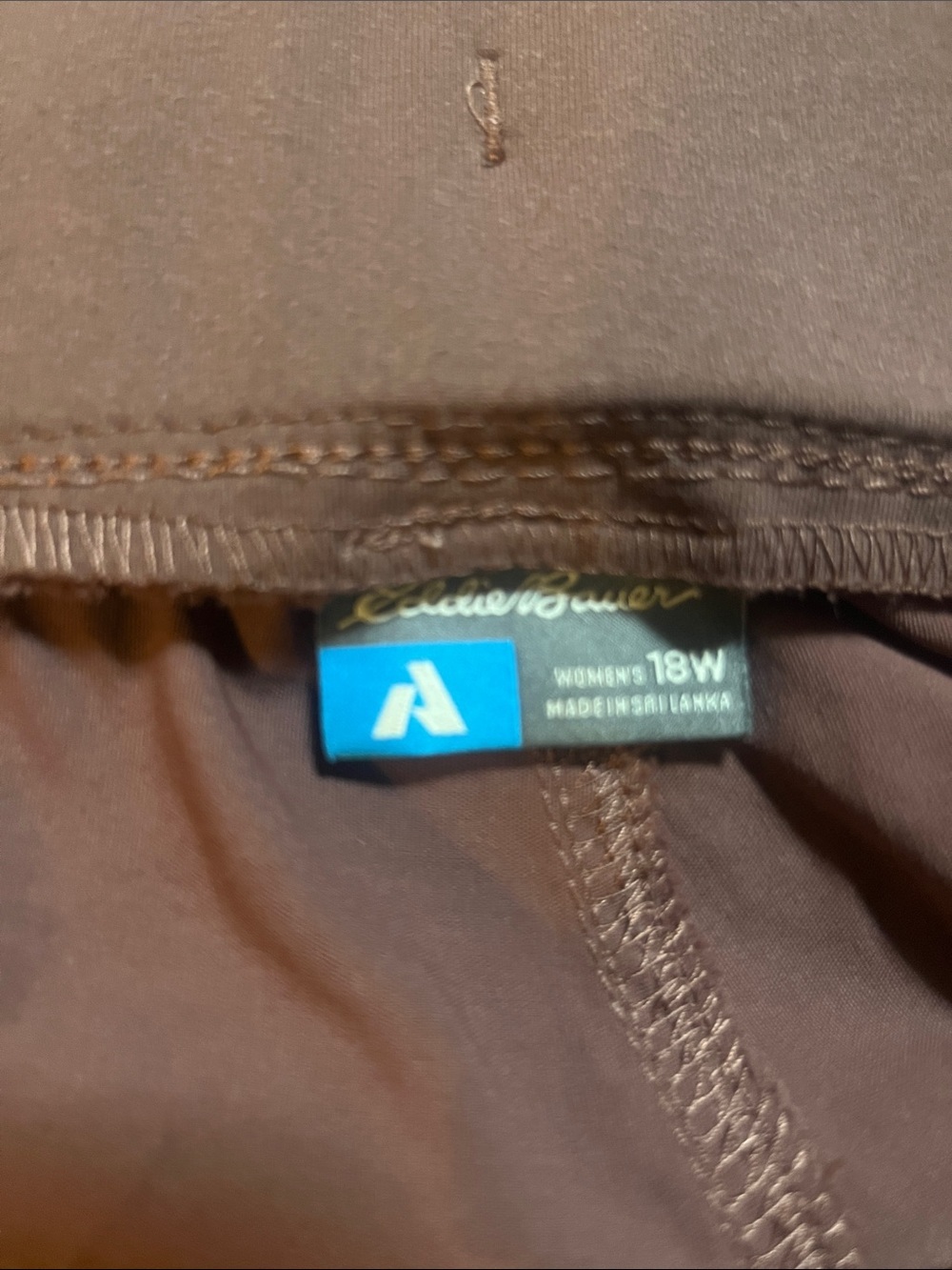 Eddie Bauer First Ascent Women Mauve Cropped Ankle Pants Hiking Outdoor Active - Picture 7 of 9